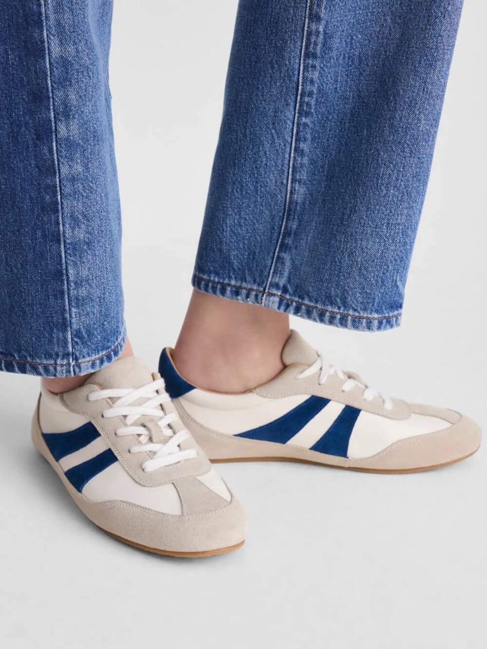 The Oaklynne Sneaker - Weathered Concrete Multi - size 42